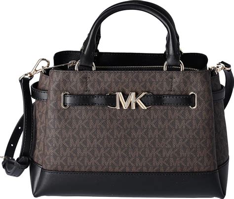 michael kors handbag for women reed small belted satchel|Michael Kors handbags small black.